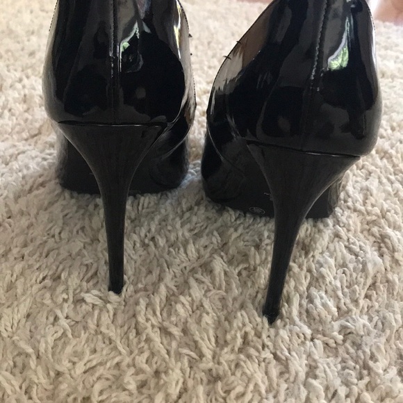 Rouge Black pointed heels - Picture 3 of 5